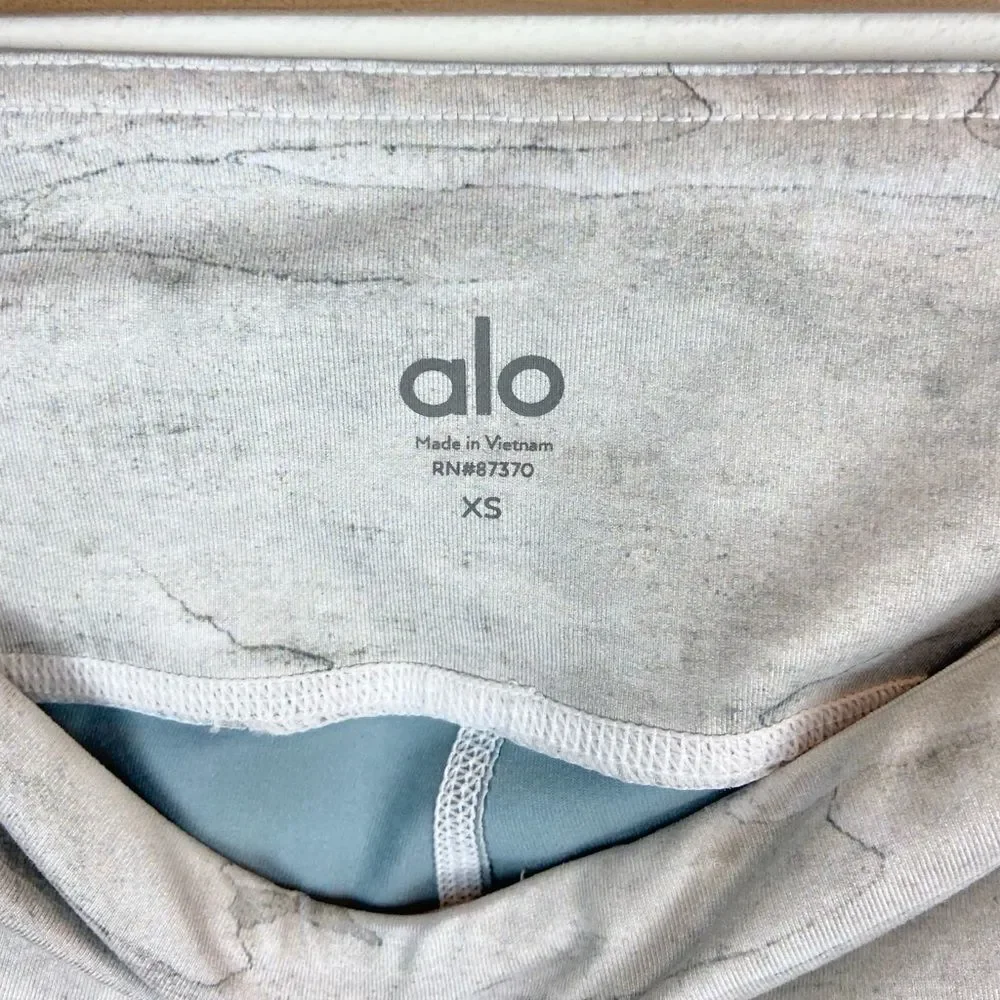 Alo Yoga Airbrushed Leggings - Sequoia Marble